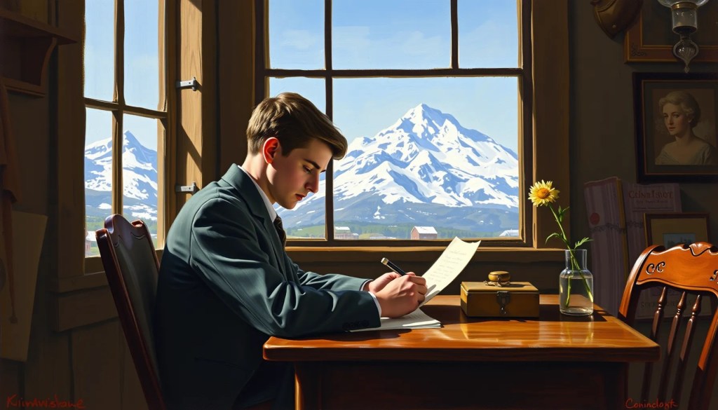 To Her in Indiana, 1909