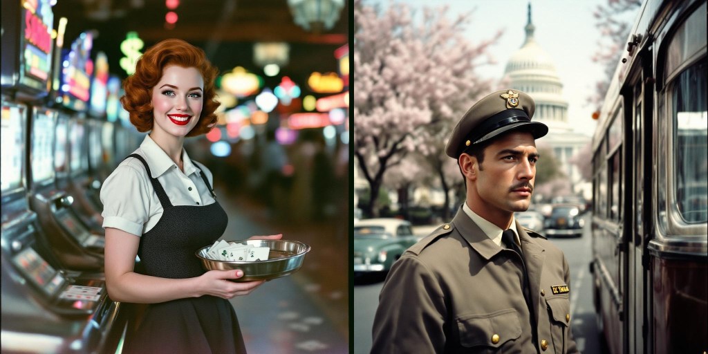 To Him in Washington D.C.,&nbsp;1955