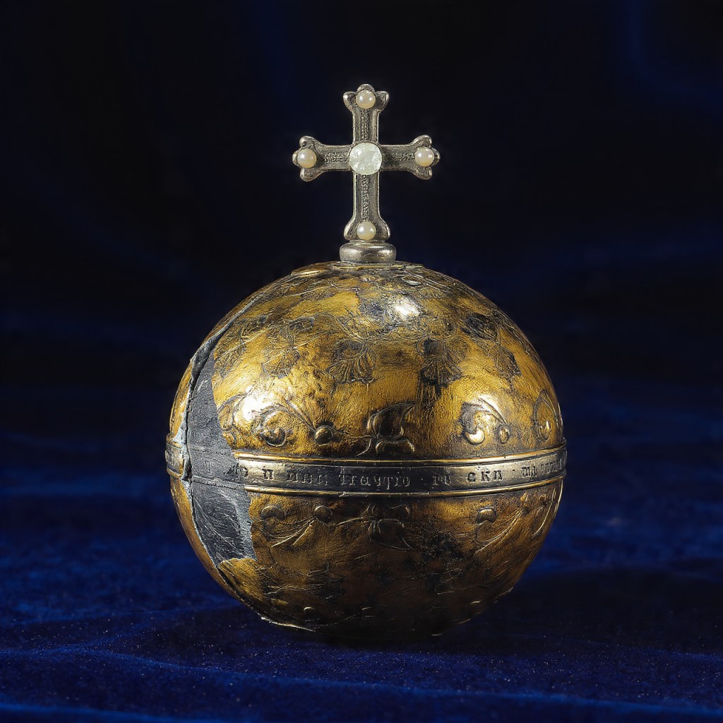 Lot #2185: The “Lesser” Monomakh Orb of Metropolitan Macarius (c.&nbsp;1546)
