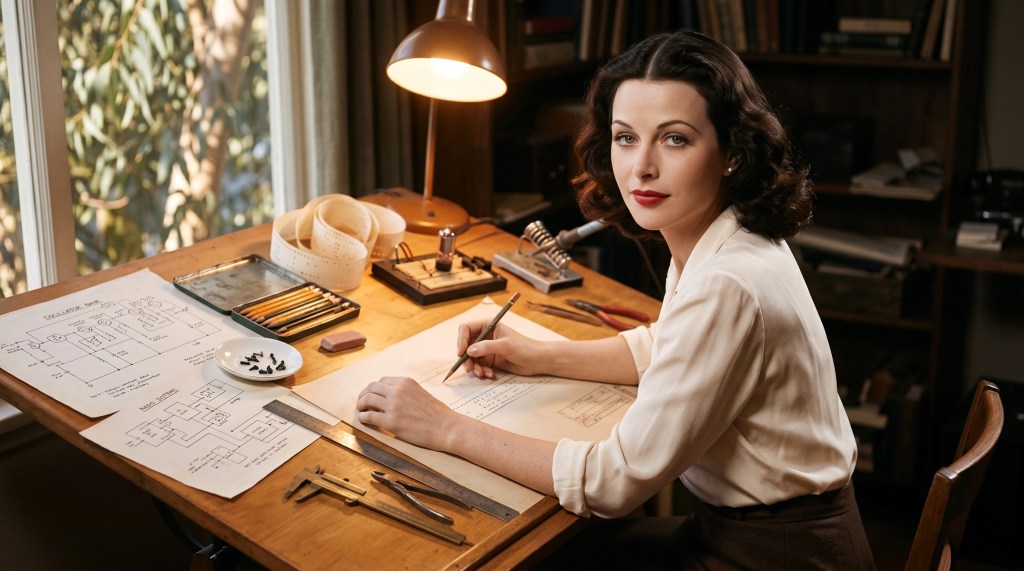 Hedy Lamarr: Famous Face, Forgotten Frequencies